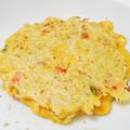 鈴ピヨ's cooksnap of when they made もんじゃ？お好み焼き？簡単お焼き！.