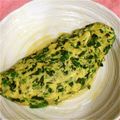 た～ふじん's cooksnap of when they made ★ホウレン草オムレツ★甘めで牛乳多め★.