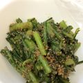 気ままなセクシー's cooksnap of when they made 春菊の胡麻和え.
