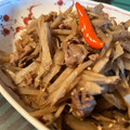 クック☆やーっ！'s cooksnap of when they made 豚こま肉と牛蒡の炒め煮.