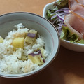buhhy's cooksnap of when they made さつま芋とジャコの炊き込みごはん.