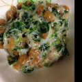 azsmile16's cooksnap of when they made 納豆＋ほうれん草＋しらす＋柚子胡椒.