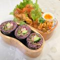 〜みみ〜's cooksnap of when they made 簡単 きゅうり お花 飾り切り お弁当.
