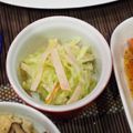 さぶナッツ's cooksnap of when they made 朝食に✿キャベツとハムのさっぱりサラダ.