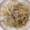 sakuyue's cooksnap of when they made やみつき！もやしメンマ.