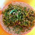 ママーニ's cooksnap of when they made ワサビ菜とツナのゴマ和え.