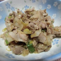 tetubinn's cooksnap of when they made 豚薄切り肉と長ねぎの炒め煮.