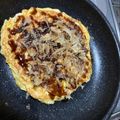 アメリア1's cooksnap of when they made 簡単豆腐のお好み焼き.