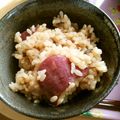 スイーツハウス's cooksnap of when they made 玄米と雑穀米のさつまいもご飯☆.