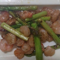 わらみぃぃ's cooksnap of when they made 簡単☆海老とアスパラの塩炒め.