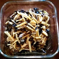 ロビタ000's cooksnap of when they made 地味ウマ♬きくらげと糸蒟蒻の生姜炒め.