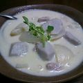 おけまろ's cooksnap of when they made 鶏もも肉と里芋のとろっとろ豆乳スープ.