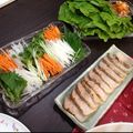 ちょみりっち's cooksnap of when they made 野菜たっぷり！簡単韓国料理茹で豚ポッサム.