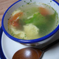 kobari's cooksnap of when they made ふわふわ卵とトマトのスープ.