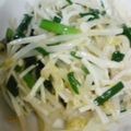 doll娘's cooksnap of when they made ♡ もやしとニラの簡単ナムル♡.