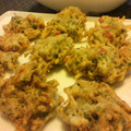 ちゃことゆうな's cooksnap of when they made えのき茸とカニカマの磯辺揚げ.
