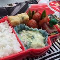 たべたいち's cooksnap of when they made スナップえんどうとソーセージの炒め物☆.