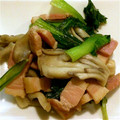 きゃれんはは's cooksnap of when they made 小松菜と舞茸の炒め物☆.