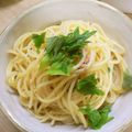 yumiちゃんぐ's cooksnap of when they made 鮭フレークパスタ.