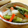 まきーころ's cooksnap of when they made 簡単☆大根と水菜の炒め物.