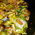 _gugu_'s cooksnap of when they made 白菜とベーコンきのこの炒め煮.