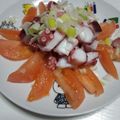 びびびっちゃん's cooksnap of when they made タコとトマトの和風カルパッチョ.