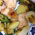 まきもの's cooksnap of when they made 塩麹に漬けた鶏むね肉のネギマヨ焼き.