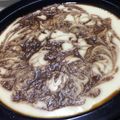 beeko18's cooksnap of when they made マーブルマロンレアチーズケーキ.