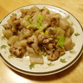 puniＫ's cooksnap of when they made 超簡単♪　豚肉と蒟蒻炒め.