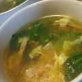 3匹の子ブタｍａｍａ's cooksnap of when they made 超簡単☆チンゲン菜のスープ.
