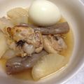 末原・直's cooksnap of when they made 鶏手羽元・大根・こんにゃく入りの簡単煮物.
