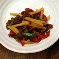 vkinokov's cooksnap of when they made じゃがいもの青椒肉絲.