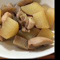 ポリの助's cooksnap of when they made 大根とこんにゃくと鶏もも肉の煮物.