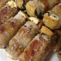 まんまーるさん's cooksnap of when they made 厚揚げと大葉の肉巻き☆生姜醤油焼き.