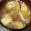 まてもも's cooksnap of when they made 豆腐となめこと長ねぎの中華スープ.