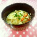 豆助はん's cooksnap of when they made お野菜たっぷり☆うちの豚汁(麦みそ).