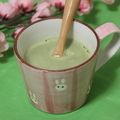 ぽっぽぺぺ's cooksnap of when they made 塩バニラ青汁ミルク.