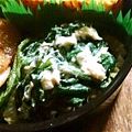 みさお。's cooksnap of when they made お弁当に☆ほうれん草のツナマヨおにぎり♡.