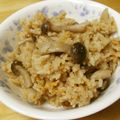 ぽりぽり拓庵's cooksnap of when they made 超簡単レンコンとしめじの炊き込みご飯。.