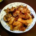 コロピロ's cooksnap of when they made 長芋とやわらか豚の甘酢炒め.