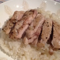 hacchiy's cooksnap of when they made ほっくほく♡鶏とにんにくの炊き込みご飯.