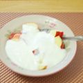 鈴ピヨ's cooksnap of when they made ＭＹ　朝食りんごのよーぐると.