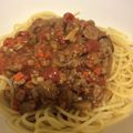 プリティースノー's cooksnap of when they made こだわり❁ミートソースパスタ.