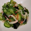 チョコママ★'s cooksnap of when they made キュウリ・ワカメ・カニカマの生姜酢の物.
