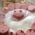 ４番目's cooksnap of when they made 子どもが喜ぶ♪おひさま目玉焼き.