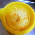 まゆみにー27's cooksnap of when they made 簡単！にんじん蒸しパン♪（幼児版）.