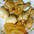 よしよしさん☆'s cooksnap of when they made 焼きつけた鶏手羽元と大根の煮物.