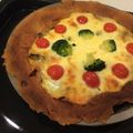 kame0924's cooksnap of when they made 生地から手作りキッシュ☆.