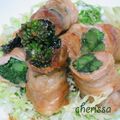 cherissa's cooksnap of when they made 菜の花の肉巻き.