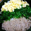 うーママ♪'s cooksnap of when they made しっとりそぼろの三色丼☆.